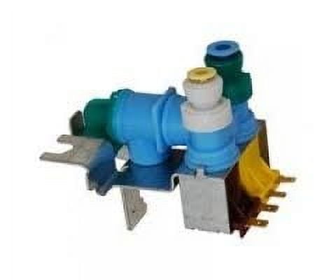 67005154, AP6010439, PS11743618 Icemaker Dual Solenoid Water Valve for Whirlpool (Fits Models: ACD, ASD, JBR, JCD, MSD and More)