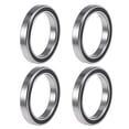 thumbnail image 1 of 6704-2RS Deep Groove Ball Bearings Z2 20mmx27mmx4mm Double Sealed Chrome Steel 4pcs, 1 of 5