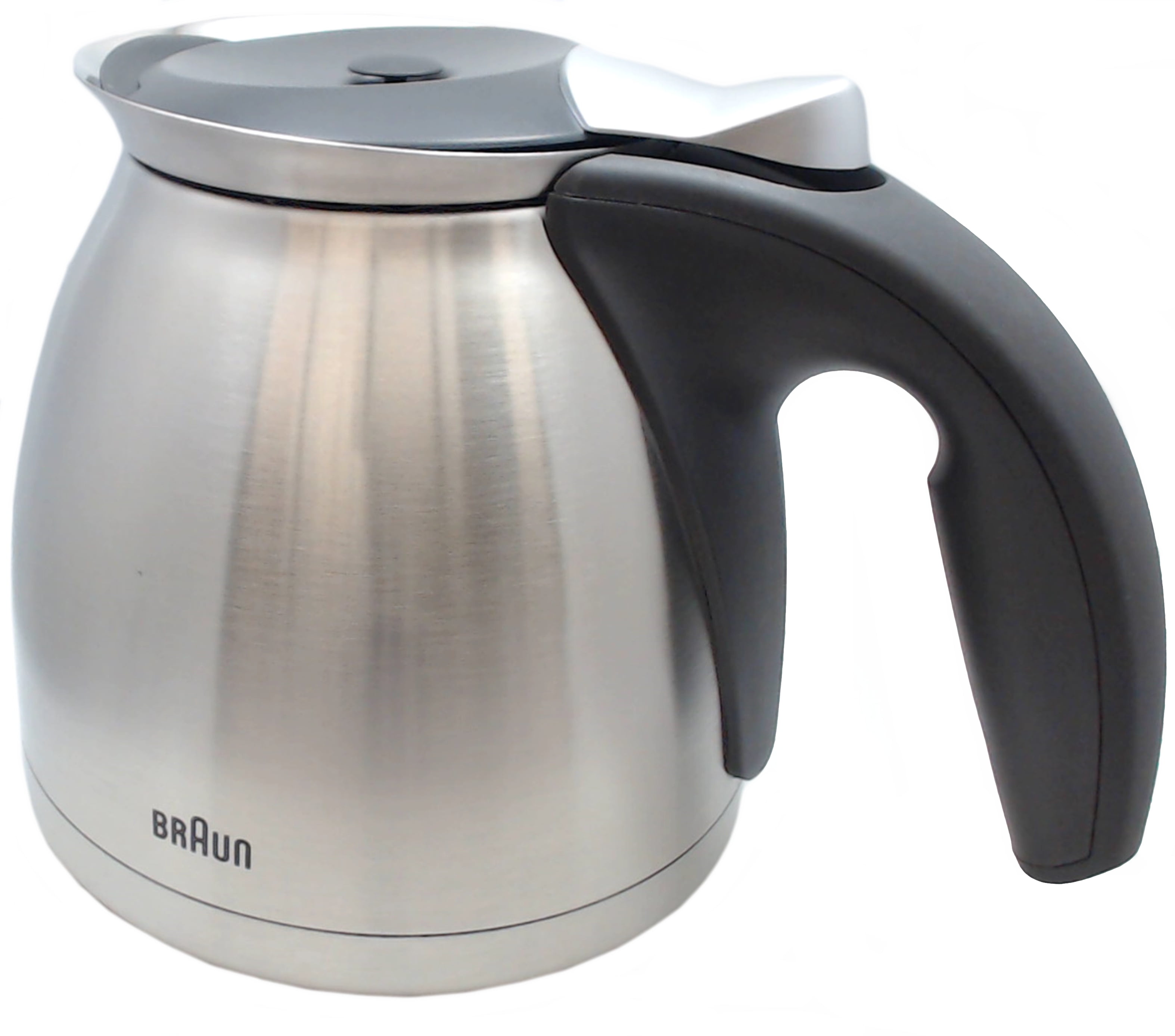 67050581, Coffee Maker Steel Thermal Carafe fits Braun Models 3106
