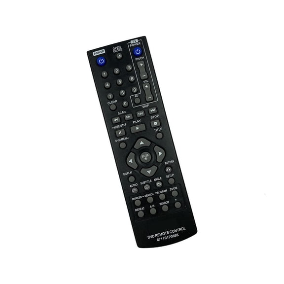 6711R1P089K Remote Control with Broad Compatibility, Ergonomic Design, ABS Build