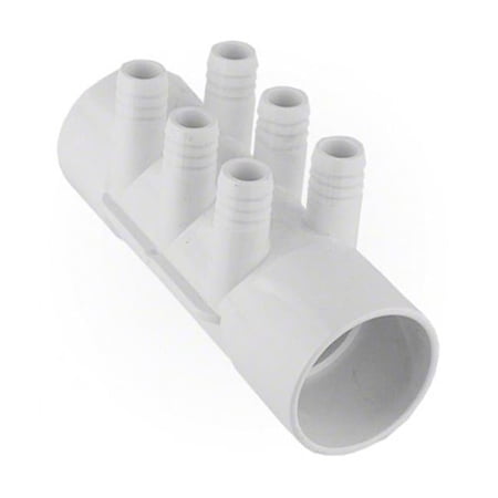 672-7120B 6 Port Barb Manifold