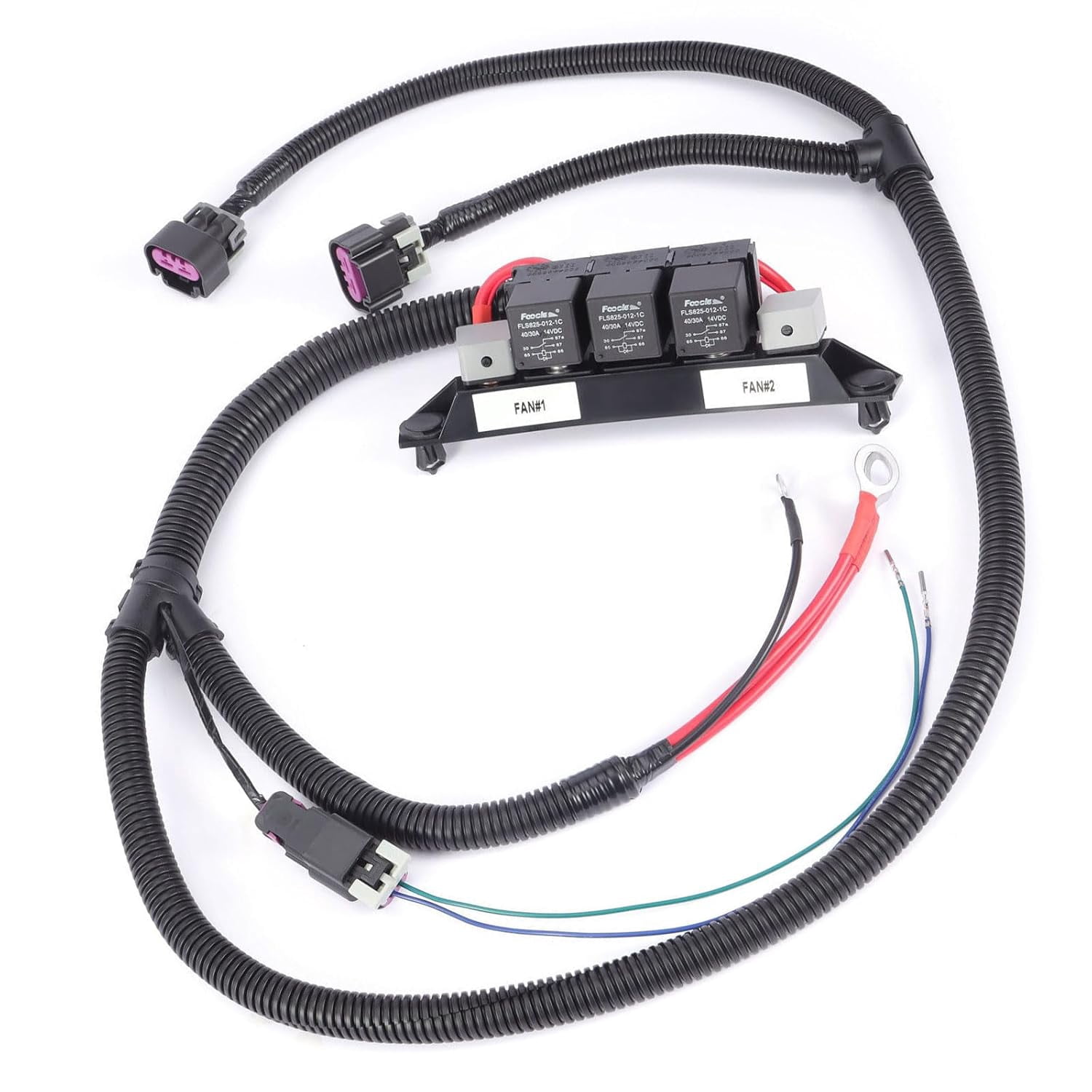 67400923 Dual Speed Electric Fan Control Wiring Harness Kit Retrofit ...