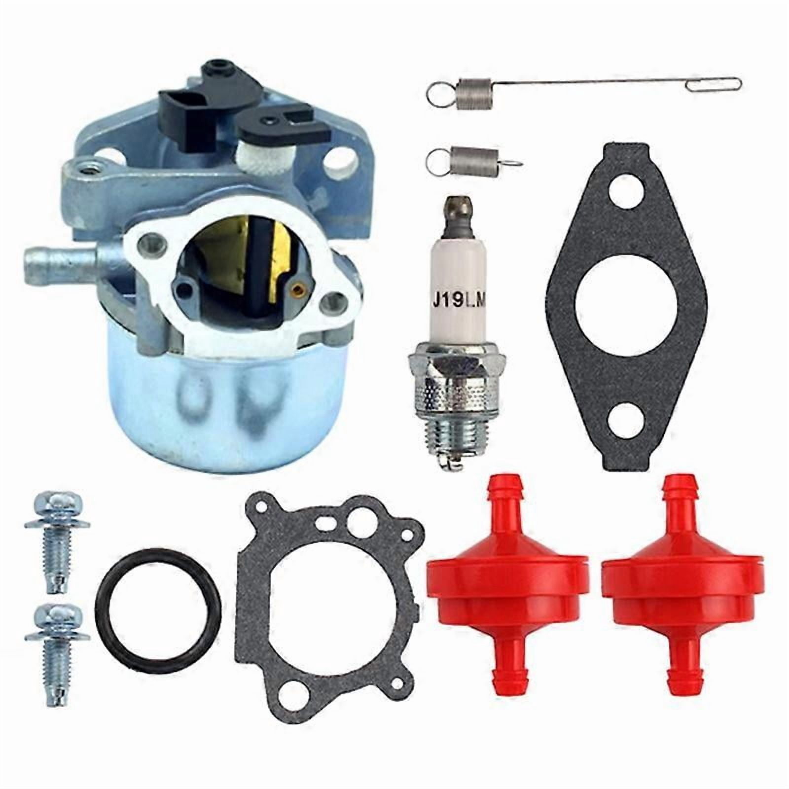 675 190Cc Carburetor Fuel Filter Spring Spark Plug Kit for 6.25HP 6 ...