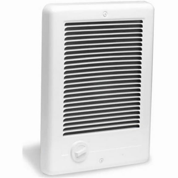 67508 5.25 x 14 in. 120V 1000W Hard Wired Com Pak Fan Forced Electric Heater - White