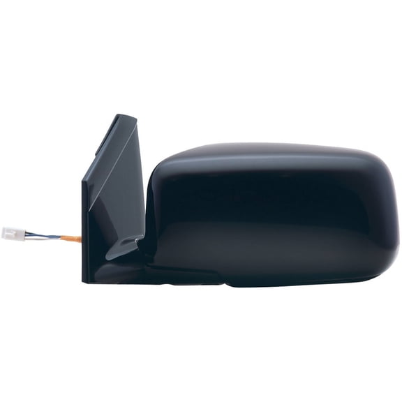 67510B - Fit System Driver Side Mirror for 02-07 Mitsubishi Lancer ES Model, black, foldaway, Power
