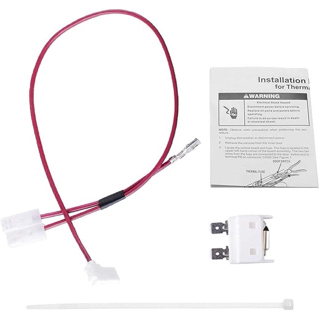 675813 Dishwasher Thermal Fuse Replacement Compatible with Whirlpool