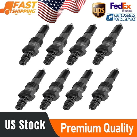 6760301 New 8Pcs Fuel Injector for Ford IDI Diesel 1983-1988 6.9L 1989-1994 7.3L