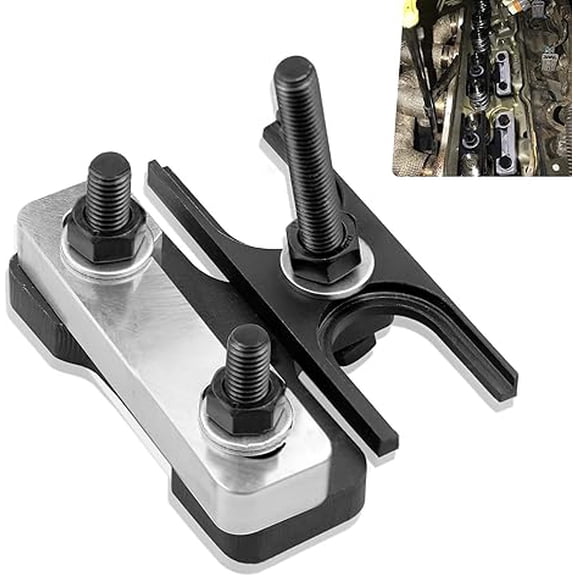 67605 Valve Spring Compressor Tool Compatible with 4.8 5.3 5.7 6.0 6.2 LS1 LS2 LS3 LS6 Chevy LSX Camaro, Corvette, Trans am, GTO, G8, CTS V, GM Trucks