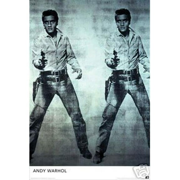 677-24x36-PA Andy Warhol Elvis Poster