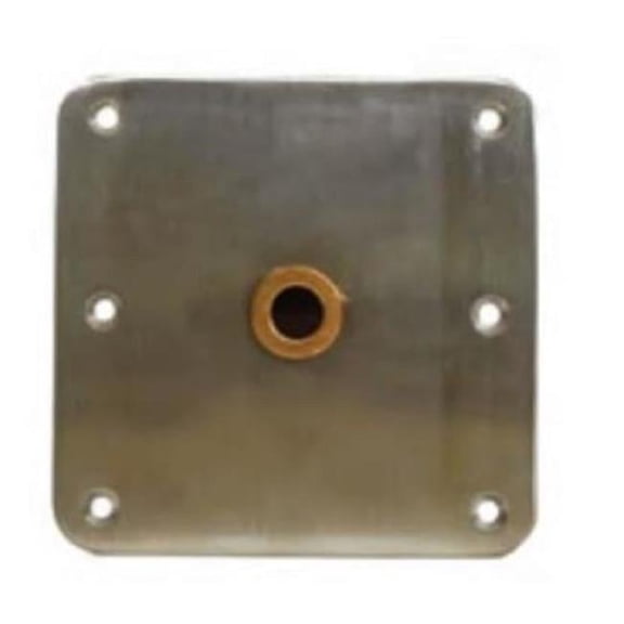 6773T 7 x 7 in. Threaded Seat Base Plate