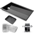 thumbnail image 1 of 67767 Grease Tray, 67047 Catch Pan for Weber Genesis 300 Series (2007–2010), Fits Weber Genesis E-310 S-310 E-330 S-330 E-330, Includes 10 pcs Liners, 1 of 6