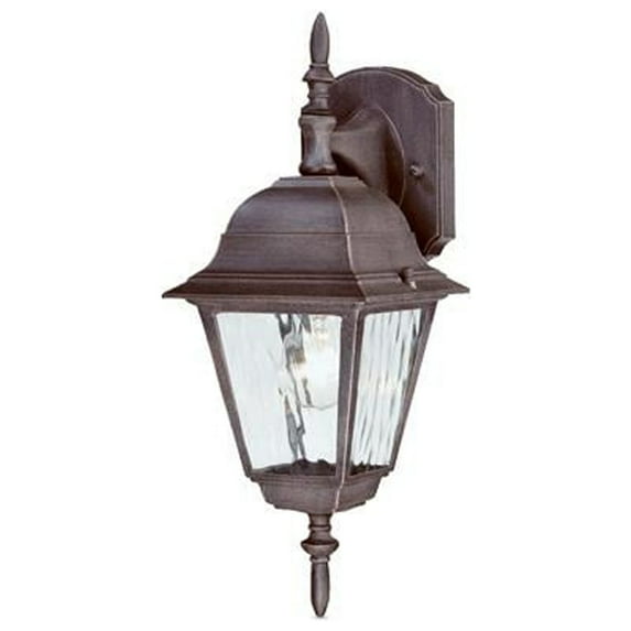 Westinghouse 67851 100-Watt Textured Rust Outdoor Lantern - Quantity 6