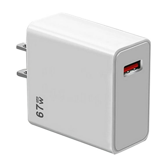 67W Standard Fast Charger,Compact Wall Adapter with PD Technology for Laptops, Smartphones & Tablets, Lightweight Design for Travel