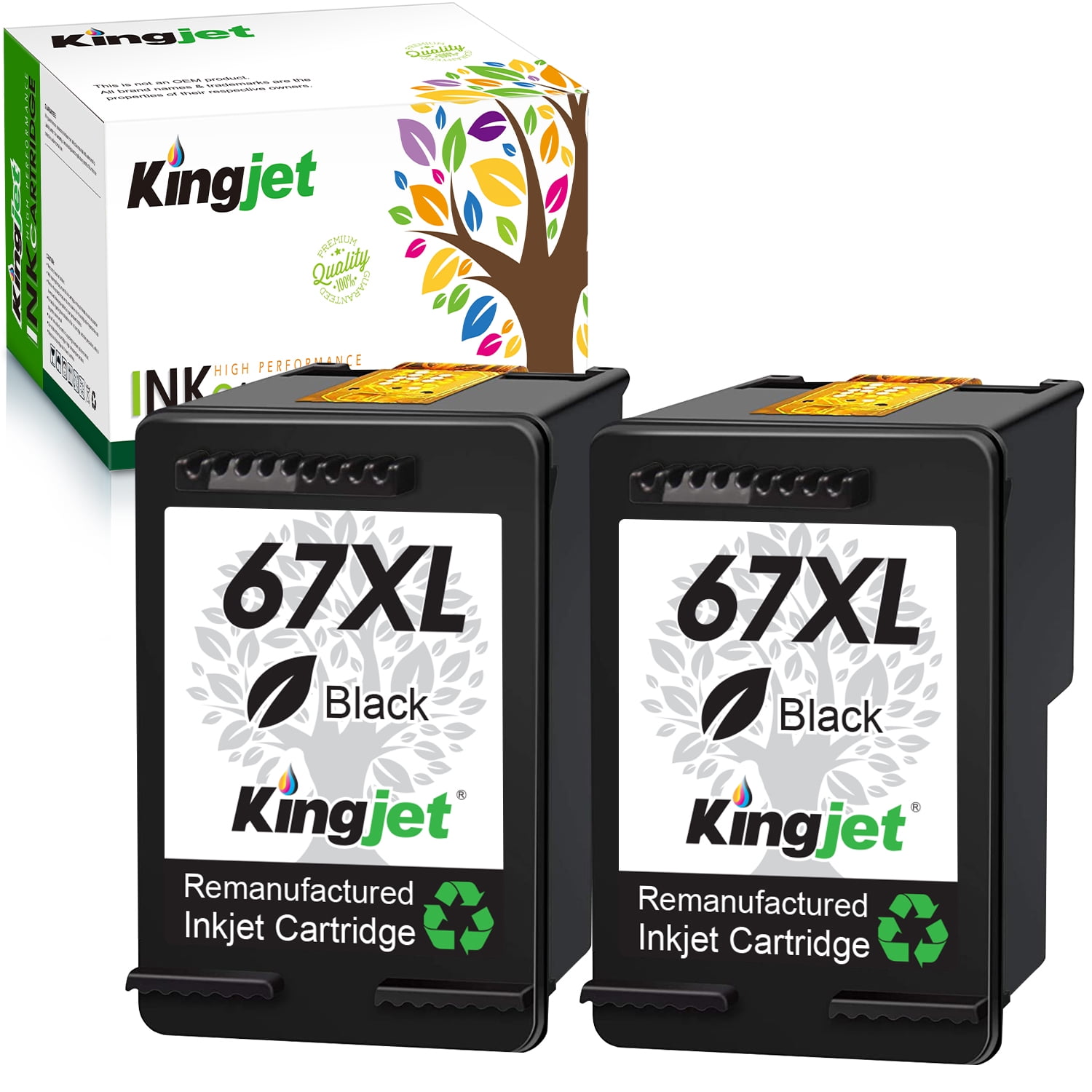67XL Ink Cartridge for HP 67 Ink Cartridge for HP Envy 6000 6055 6055e 6400e 6455e 6458e Deskjet