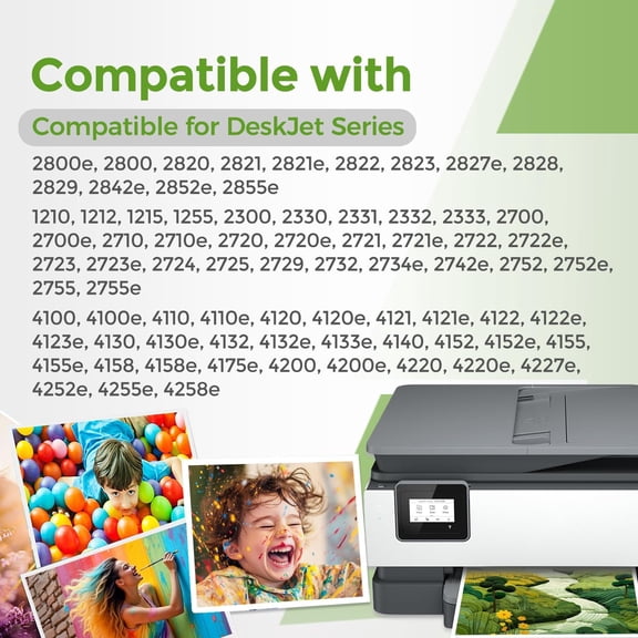 67XL Ink Cartridges Black/Color Combo Pack Replacement for Ink 67 XL HP67 HP67XL for 2700 4155e 2755e 2734e 4100 2700e 4100e 6400 2752 2752e 4152e 6455e 6055e 2742e 6000 6055 6458e Printer (3 Pack)