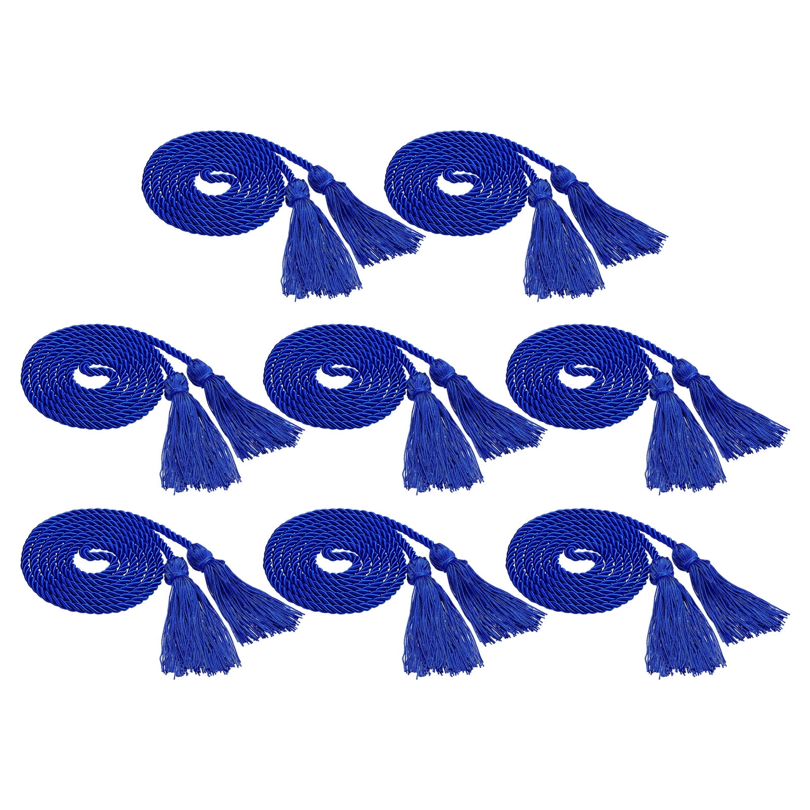 67inch Graduation Honor Cords, 8Pcs Graduation Cords Tassel Graduation Ropes Bright Color DIY