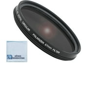 67mm Pro Series High Resolution Circular Polarized Filter & an eCostConnection Microfiber Cloth