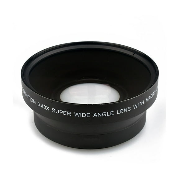 67mm Professional Wide Angle Lens with Macro Portion 0.43x Multi-layer Coated for Microcosmic Photography