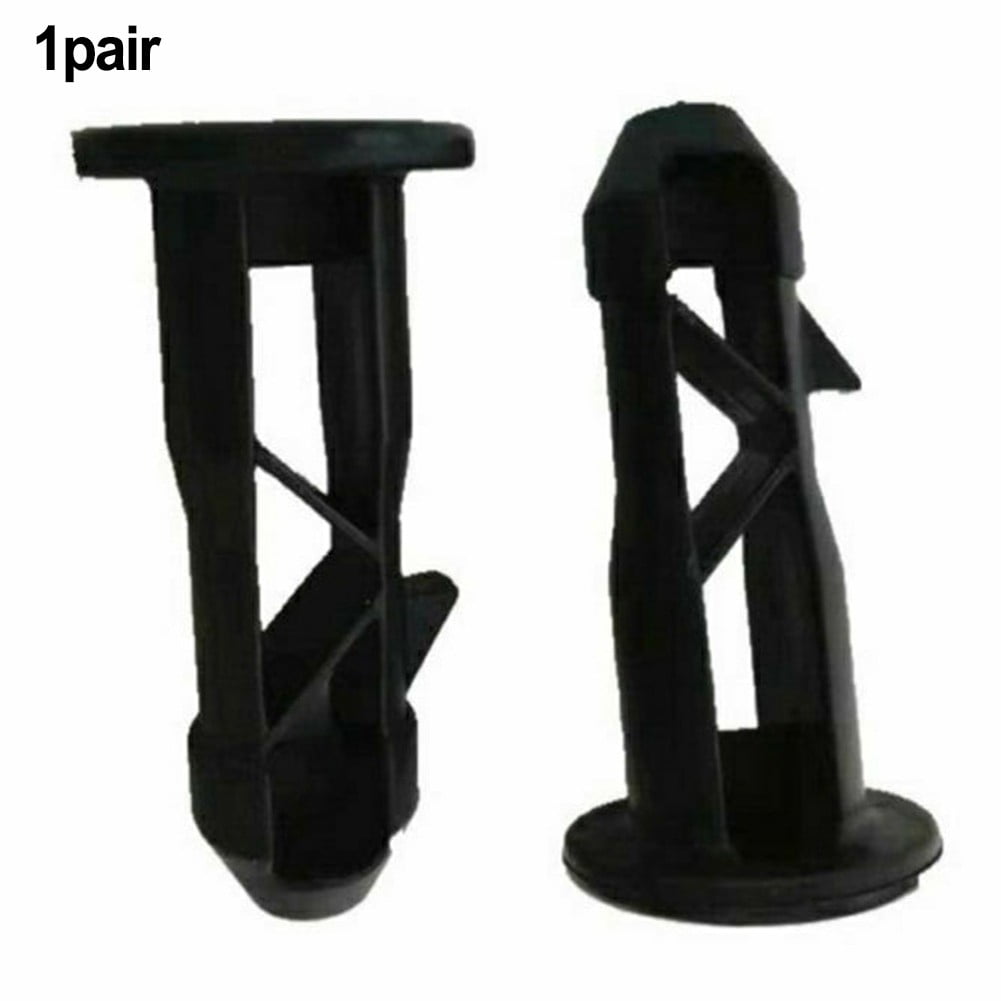 67mm x 31mm Black Plastic Wheelie Bin Lid Hinge Pins for 240L Household