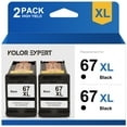 67xl Black Ink Cartridge for HP 67 Ink for HP DeskJet 2700 2752 2755