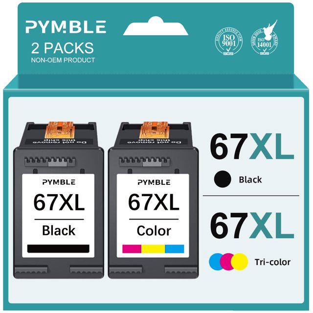 67xl Ink Cartridges Fit for HP 67 Ink Cartridges Printer Ink HP 67 for
