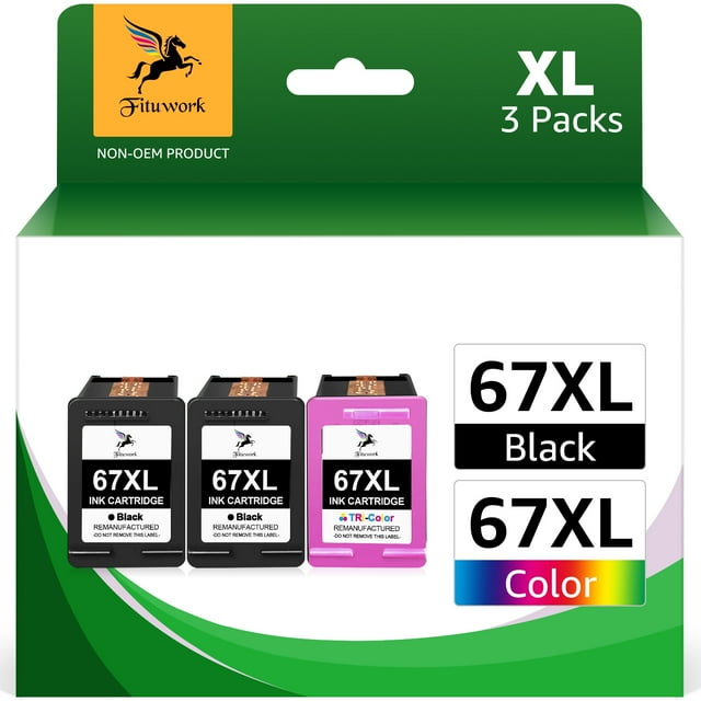 67xl Ink Cartridges for HP 67 Ink Cartridges Printer Ink HP 67 for HP