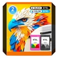thumbnail image 1 of 67xl Ink Cartridges for HP deskjet 2842e ink/2800e Printer Ink Compatible for HP Deskjet 2734e 2852e 4200e 4252e 4255e, 1 of 6