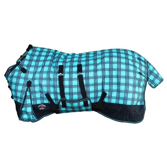 68" 1200D Turnout Waterproof Rain Horse SHEET Light Winter Blanket 389B