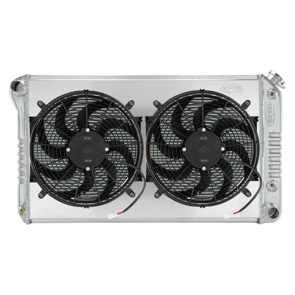 Cold Case Radiators 68-77 A-Body Radiator w/Dual 14in Fan Kit