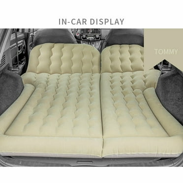 68.9* 51.2 in Car SUV Air Bed Sleep Travel Inflatable Mattress Pew Cushion Mat+Pump Camping