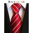 thumbnail image 1 of 68 Colors NEW 8cm Tie for Man  Tie Luxury Striped Flower Business Neck Tie Suit Cravat Wedding Party Necktie Men Gift, 1 of 6