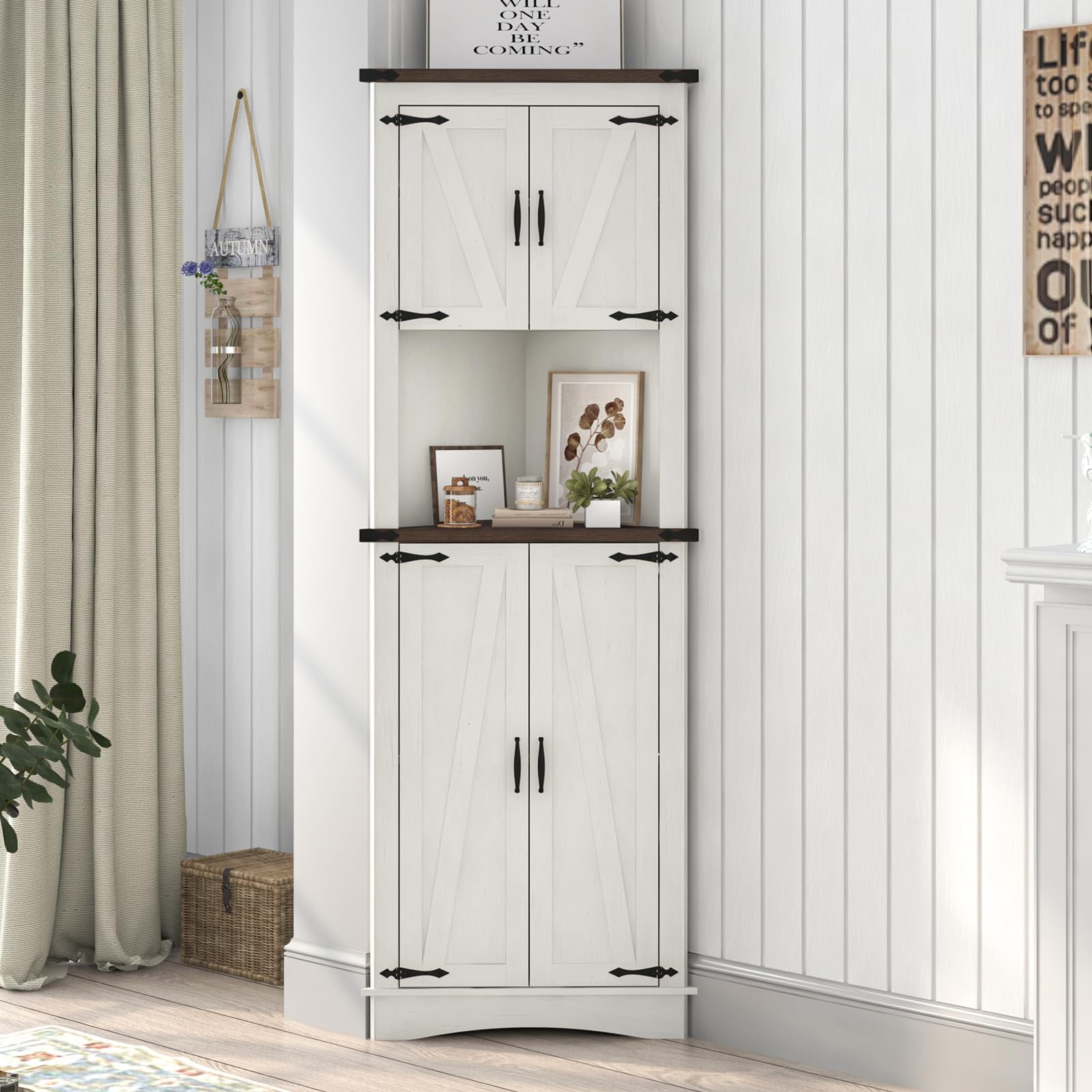 https://i5.walmartimages.com/seo/68-Farmhouse-Corner-Cabinet-5-Tier-Tall-Bathroom-Cabinet-Barn-Door-Adjustable-Shelves-Kitchen-Pantry-Storage-Bookshelf-Storage-Living-Room-Bathroom-K_76a634e3-2619-42b5-9616-677f5644b5ab.5d50633a868e88bce869546fcf50bb0c.jpeg