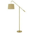 thumbnail image 1 of 68 Inch Adjustable Arc Arm Design Metal Floor Lamp, Brass- Saltoro Sherpi, 1 of 5