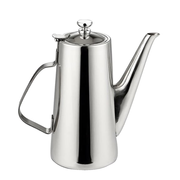 68 Ounces Stainless Steel with Long &Lid,Safe Hot/Cold Water Carafe with Handle -Beverage for Homemade Juice & Iced Tea(2 Litre) 2L