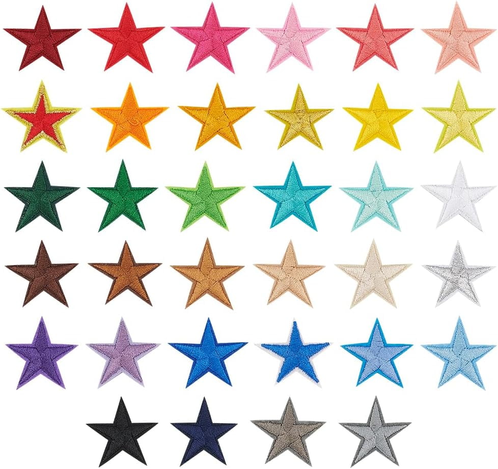 Patch Ricamata A Stella Viola Da Stirare O Cucire – Applique Per Abbigliamento, Borse E Fai Da Te (8,5 Cm) - 6