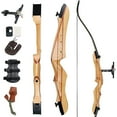 thumbnail image 1 of 68" Takedown Recurve Bow Adult Archery Competition Athletic Bow 18-36 LB Right/Left Hand Outdoor Training Shooting, 1 of 6