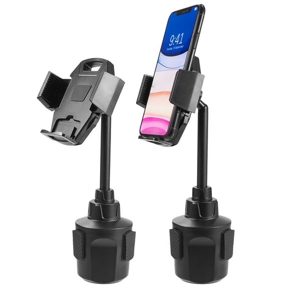 #68 UNIVERSAL HIGH QUALITY ADJUSTABLE CUP HOLDER PHONE MOUNT WITH EXTENDABLE NECK FOR BETTER VIEWING AND QUICK LOCK & RELEASE BUTTON