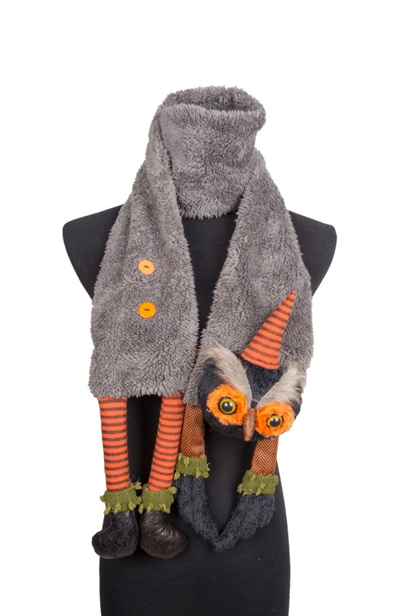 68" Woodsy Owl Whimsical Decorative Easy Fun Decorative Women's Halloween Costume Scarf