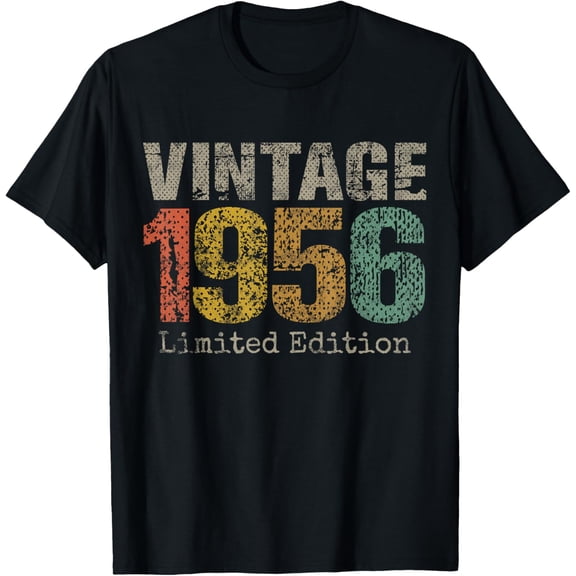68 Year Old Gifts Vintage 1956 Limited Edition 68th Birthday T-Shirt