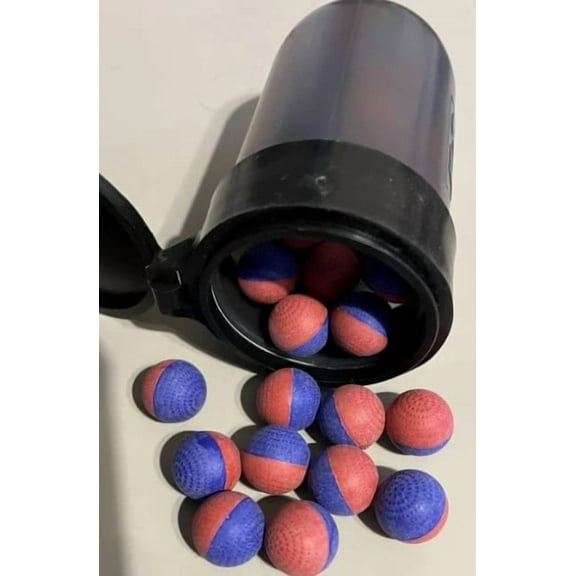 .68 cal deterent Rounds for use in .68 cal paintball markers 50 count  POD