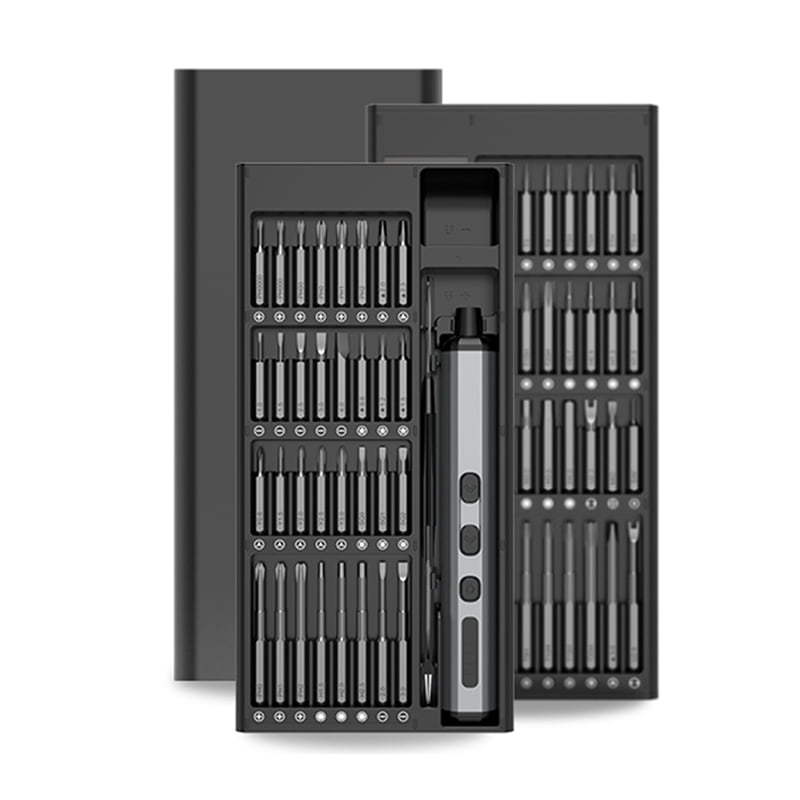 68 in 1 Electric Screwdriver Set 5 Torque Settings Precision Power Tool Screw Driver Bits for Phone Glasses Watch PC