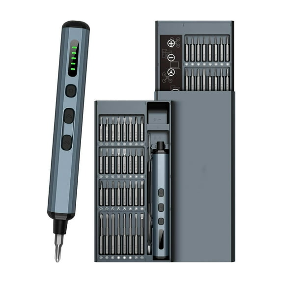 68-in-1 Electric Screwdriver Set Rechargeable 5 Torque Settings Precision Power Tool Magnetic Screw Driver Bits Screwdriver Kit