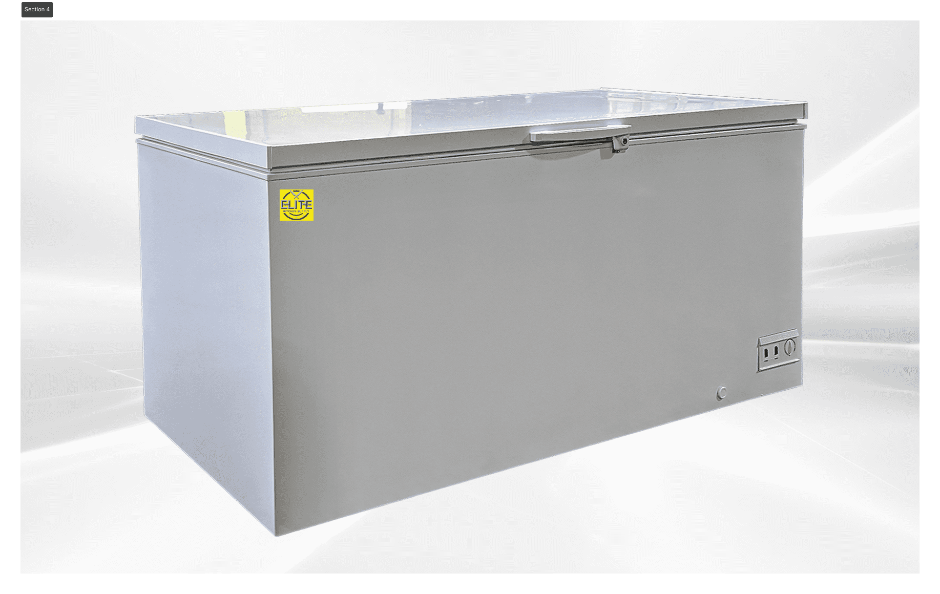 68 in. commercial chest freezer