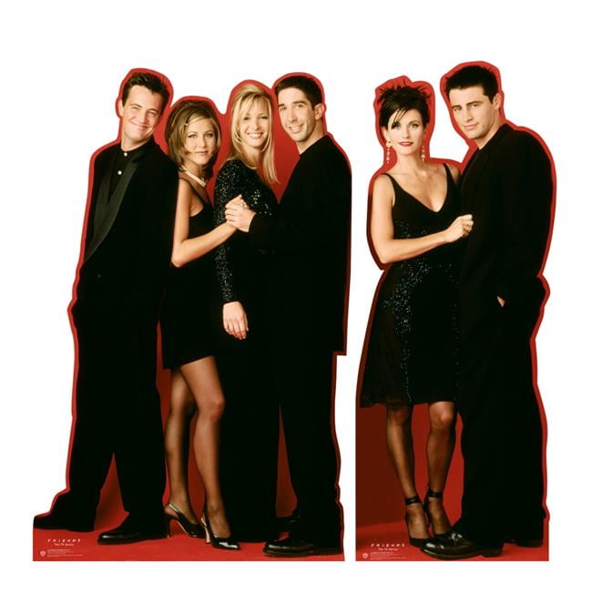 Friends TV Show Life-Size Cardboard Cutout Set