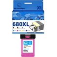 thumbnail image 1 of 680 680XL F6V27AA F6V26AA Ink Cartridges Compatible for 1115 1118 2135 2138 2600 3635 3636 3638 3838 4538 4678 5000 5200 Inkjet Printers, Leak-Proof Design Crisp Printing, 1 of 7