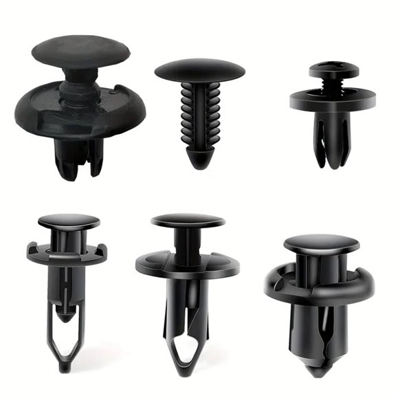 680 Pcs Car Bumper Retainer Clips Plastic Rivets Fasteners Push Retainer Kit - 12 Most Popular Sizes Auto Push Pin Rivets Set -Door Trim Panel Fender Clips for GM Ford Toyota Honda Chrysler