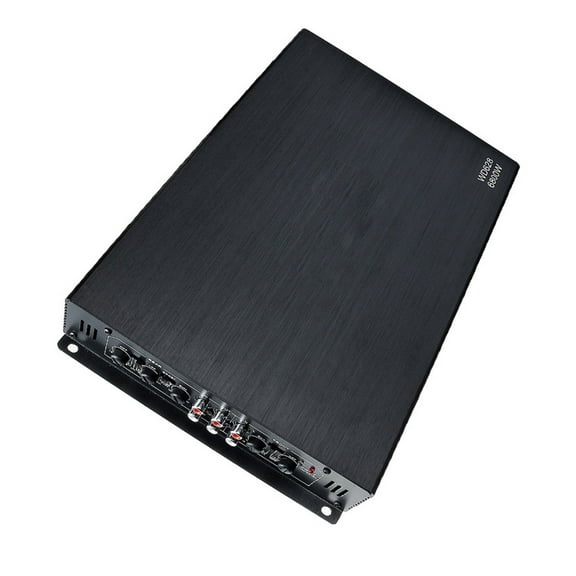 6800W 4 Channel Car Sound Amplifiers DC 12V Class A/B Home Subwoofer Audio Stereo Bass Speaker Car Audio Amplifier ,Seamless Performance