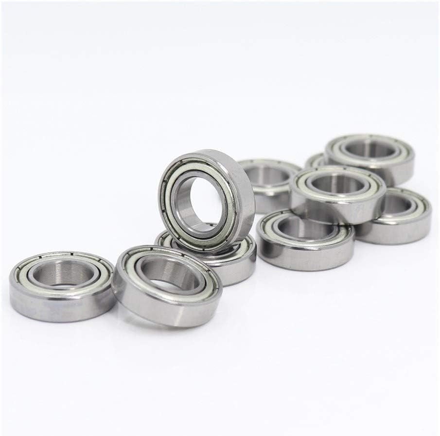 6800ZZ Deep Groove Ball Bearing ABEC-1 Precision Bearing 10 * 19 * 5mm Metric Slim Thin Section Bearings 61800Z 6800-ZZ Ball Bearings 6800Z