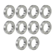 6802ZZ Ball Bearing 15x24x5mm Double Shielded Chrome Steel Bearings 10pcs