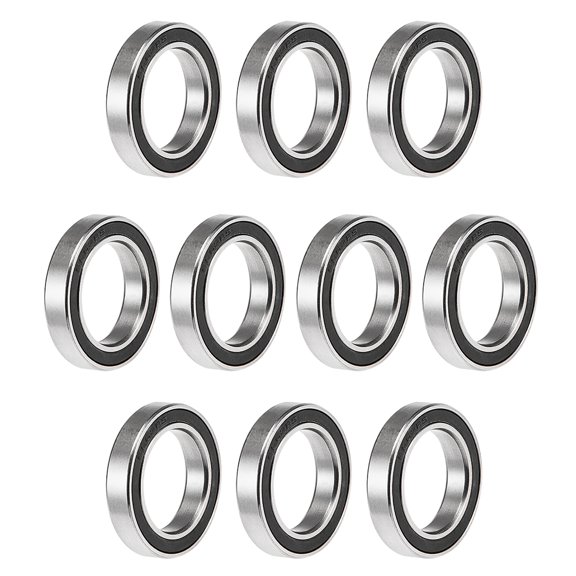 6803-2RS Ball Bearings 17mmx26mmx5mm Double Sealed Chrome Steel P6 10pcs